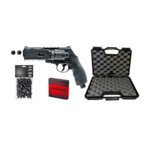 kit Revolver de défense UMAREX T4E GEN2 Cal.50 + 100 Billes + 5 CO² + Valise